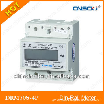 DRM70S-4P Three PHASE ELECTRONIC METER(DIN RAIL ELECTRONIC METER)